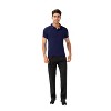 Anna-Kaci Active Men's Athletic Fit Polo Shirt with Contrast Collar and Moisture-Wicking Stretch Fabric - 2 of 4