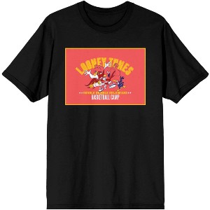 Looney Tunes Classic Cartoon Characters Men's Red Short Sleeve Shirt- - 1 of 3