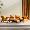 WestinTrends Avalon Outdoor 5-Piece Modular Sectional Patio Furniture Sofa Set - 2 of 4