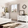 Garvee Sophisticated 7 Drawer Dresser – 51" Wide Wooden Storage Chest with Metal Handles, Ideal for Organizing Your Bedroom - 2 of 4