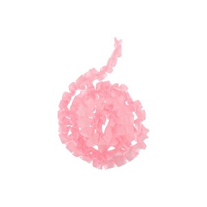 Unique Bargains Ribbon Crinkle with Double Ruffle Hem Polyester 35.83"x0.98" 1 Pc - 1 of 3