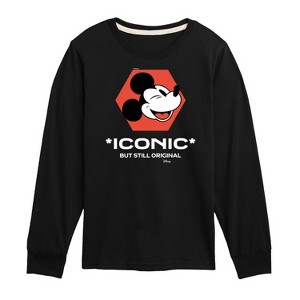Boys' - Disney - Mickey Mouse Long Sleeve Graphic T-Shirt - 1 of 4