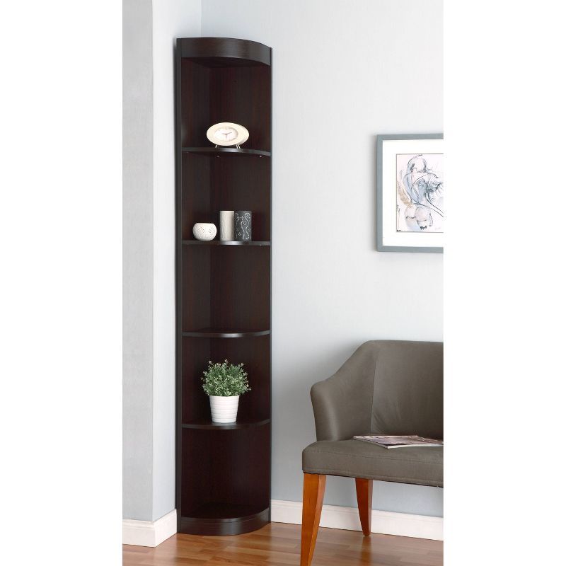 Hawley Contemporary Corner Shelf Display - HOMES: Inside + Out, 3 of 7