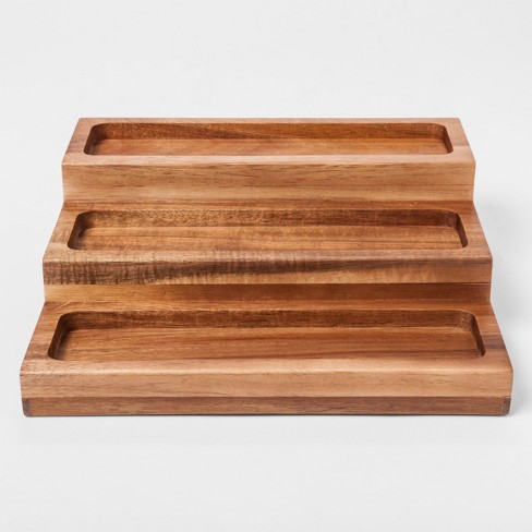 Royal Craft Wood Cutting Board Organizer - Cutting Board Stand and Holder  for Co