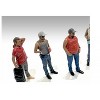 "Campers" Series 5 piece Figure Set for 1/24 Scale Models by American Diorama - 3 of 4