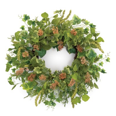 Melrose Seeded Foliage Wreath 24"D