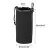 Unique Bargains Waterproof Shockproof Wear-resistant Lens Pouch Bag Black - 2 of 3