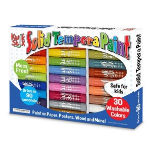 Kwik Stix Solid Tempera Paint, Art Set, 30 Colors - 1 of 1
