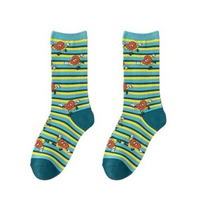 Anna-Kaci Women's Colorful Cotton Socks with Fun Cartoon Animal Patterns Breathable Soft - 1 of 3
