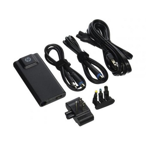 Hp 65w With Usb Ac Adapter - Universal Adapter - Usb Interface - Notebook, Smartphone, Mp3 Player - 3 Interchangeable Tips : Target