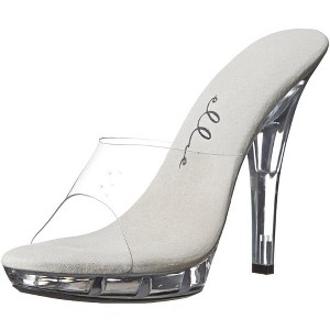 Clear 5" Vanity Women's Costume Heels - 1 of 1