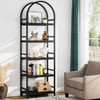 Tribesigns 74.4" 5-tier Freestanding Open Bookshelf - 2 of 4