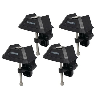 YAKIMA BedRock HD Low Profile Heavy Duty Truck Bed Rack Towers (Set of 4), 300 Pound On-Road Capacity, 180 Off-Road Capacity, Black