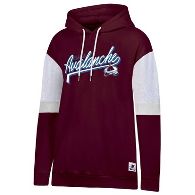 Nhl Colorado Avalanche Women s Fleece Hooded Sweatshirt Target