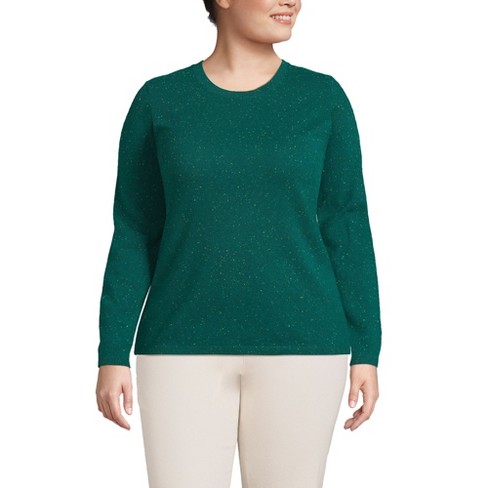 Lands end plus size hotsell cashmere sweaters