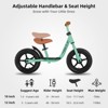Itopfox Toddler Balance Bike for Girls & Boys, Ages 18 Months to 5 Years, Kids Push Bike with Footrest & Adjustable Seat Height, First Birthday Gifts - 4 of 4