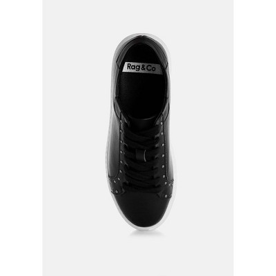 Женские кроссовки Rag & Co Womens Strider Studs Embellished Chunky Sneakers 9 — фото 4