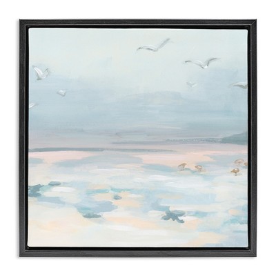 Stupell Industries Pastel Coastal Landscape, 18" x 18"