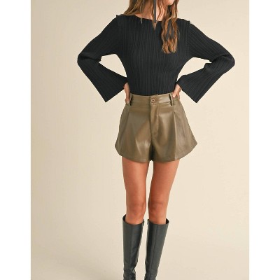 Women's Bella Ribbed Top - MIOU MUSE