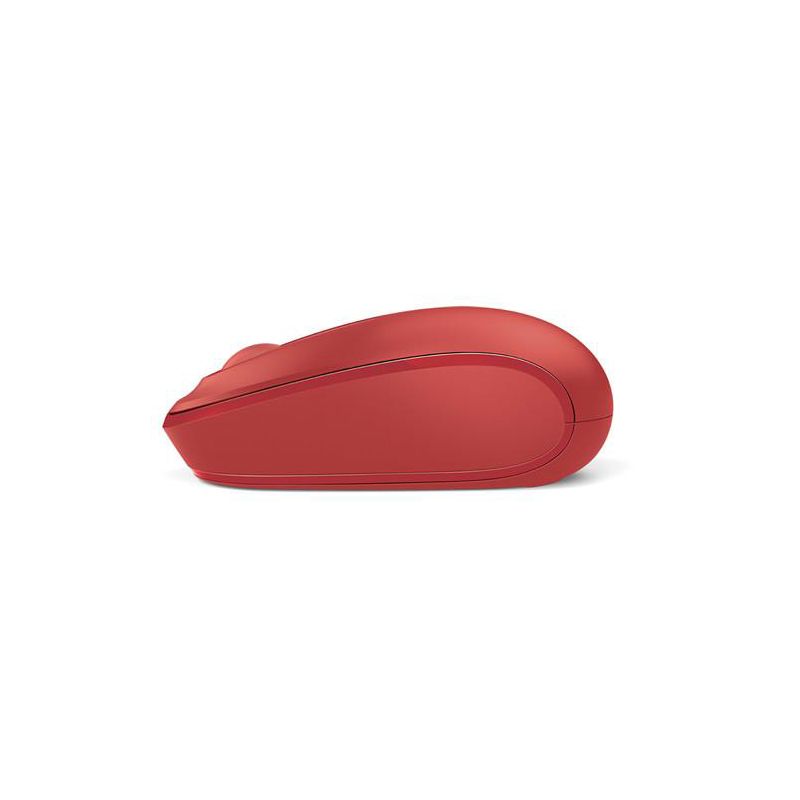 Microsoft Wireless Mobile Mouse 1850 Flame Red - Wireless Connectivity - USB 2.0 Nano Transceiver - Built-in Storage for Transceiver, 2 of 4