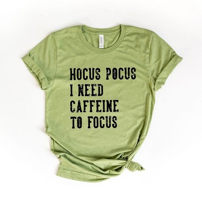 Simply Sage Market Women's Hocus Pocus Caffeine Short Sleeve Graphic Tee