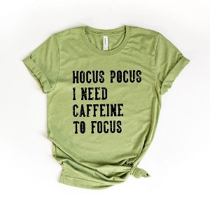Simply Sage Market Women's Hocus Pocus Caffeine Short Sleeve Graphic Tee - 1 of 4