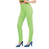 80's Punk Rock Costume Pants Neon Green - 2 of 4