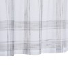 Buffalo Plaid Gingham Pattern Yarn-Dyed Short Curtains - 2 of 4