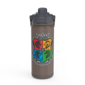 Zak Designs Antimicrobial 20oz Stainless Steel Double Wall Vacuum Beacon Bottle - 1 of 4