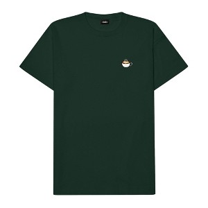 Dalix Cappuccino Embroidered Cotton Relaxed Boxy Fit Short Sleeve Crewneck Tee Shirt Mens - 1 of 4