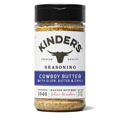 Kinder's Cowboy Butter Seasoning, 9.7 Ounce (Bulk Size)