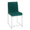 Set of 2 High Back Fuji Contemporary Dining Chairs - LumiSource - 2 of 4
