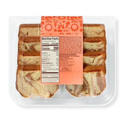 Iced Cinnamon Swirl Sliced Loaf Cake - 14.1oz/8ct - Favorite Day™