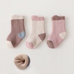 MyKids-Usa Baby Cartoon Print Pattern Thickened Soft Cotton Socks - 1 of 4