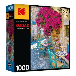 RoseArt Kodak Premium Traditional Village Areopoli in Manni Penninsula Jigsaw Puzzle - 1000pc - 1 of 4