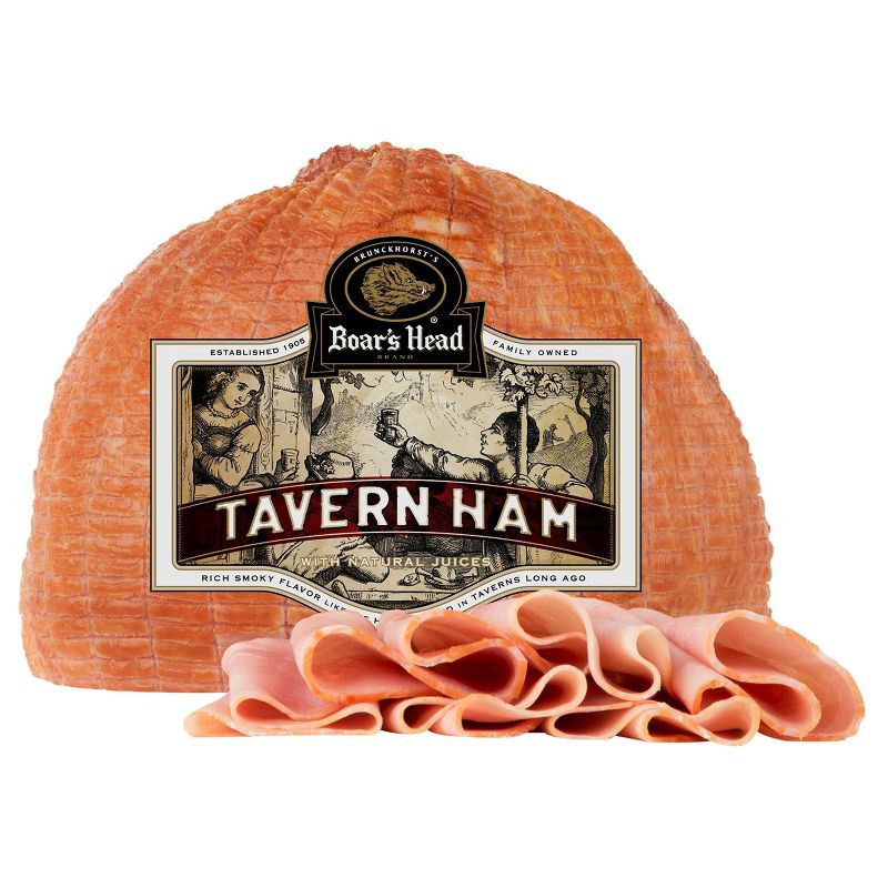 Boar&#39;s Head Tavern Ham - Deli Fresh Sliced - price per lb, 1 of 5