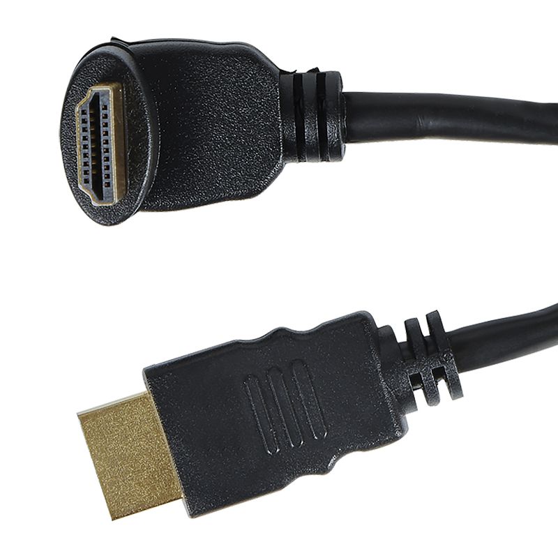 RCA 6-Ft. HDMI® Cable with 1 Right-Angle Connector, 4 of 11