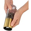 Cilio "Cristallo" Salt or Pepper Mill, Gold, 2"dia. X 6.7" - 4 of 4