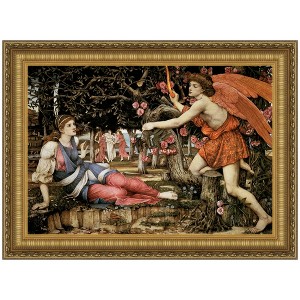 Design Toscano Love and the Maiden, 1877: Canvas Replica Painting: Large - 1 of 4