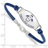 Black Bow Jewelry Sterling Silver Theta Phi Alpha Greek Life Strand Bracelet 7 Inch - 2 of 3