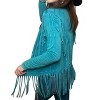 Women's Double Fringe Open Jacket - T-PARTY - 3 of 4