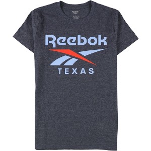 Reebok Mens Texas Graphic T-Shirt, Blue, Small - 1 of 2