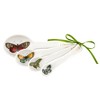 Portmeirion Botanic Garden Harmony Measuring Spoons (Set of 4) - Assorted Butterfly Motif, Porcelain Bakeware - 1 tbsp, 1 tsp, ½ tsp, ¼ tsp - 2 of 4