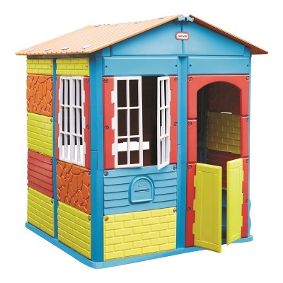 little tikes wooden playhouse