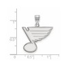 Black Bow Jewelry Sterling Silver St. Louis Blues NHL Large Pendant - 2 of 3