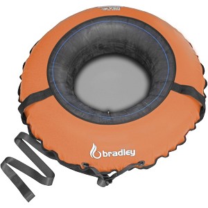 Bradley Heavy-Duty 50" Snow Tube with Reinforced Cover | Rubber Truck Tire Tube Sled for Extreme Sledding and Winter Fun - 1 of 4