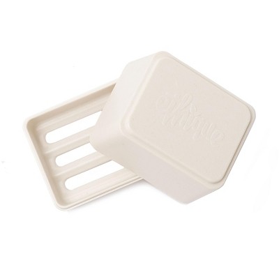 Ethique Bamboo Soap Dish White