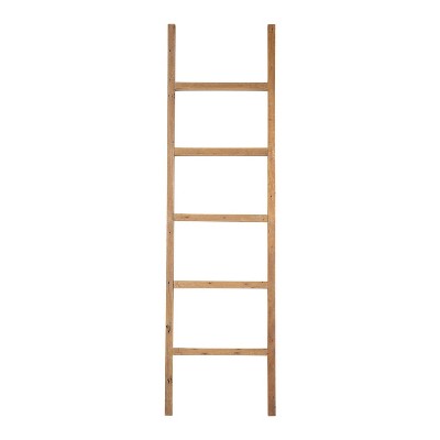  Darla Teak Decorative Ladder Brown - East At Main 