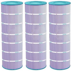Hurricane 3 Pack HF9419-01P Platinum Purple Spa Filter Cartridge for PAP200, Unicel C-9419, Filbur FC-0688, Pentair Clean & Clear 200, Predator 200 - 1 of 4