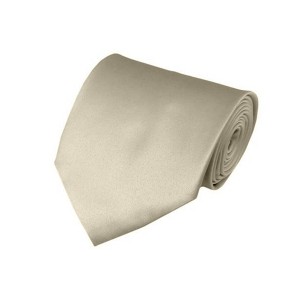 Men's Solid Color Traditional 3.35 Inch Wide And 58 Inch Long Neckties - 1 of 4